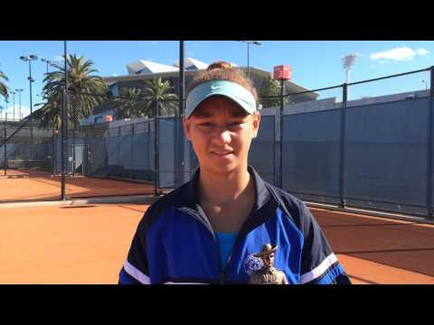 Gallipoli Youth Cup 2014 winner: Violet Apisah