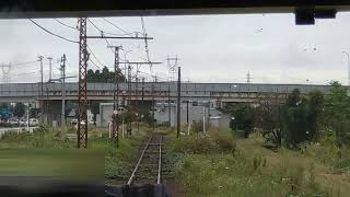 【前面展望】富山地方鉄道　不二越・上滝線　岩峅寺→電鉄富山　2024年