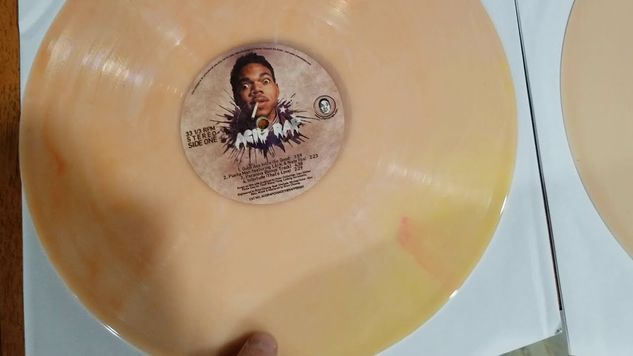 Chance The Rapper Acid Rap Vinyl Unboxing