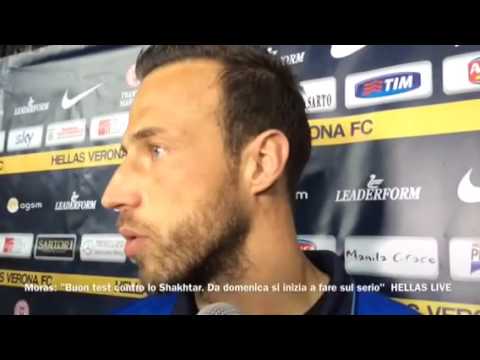 Moras cuore gialloblù