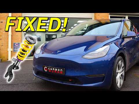 Fixing The TERRIBLE Tesla Model Y Ride Comfort!