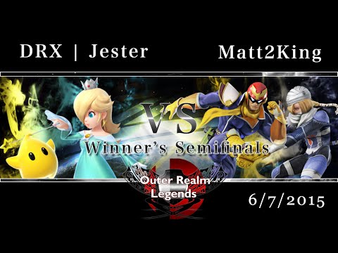 ORL III - DRX|Jester (Rosalina) vs. Matt2King (Falcon, Sheik) - Winner's Semis - Smash Wii U