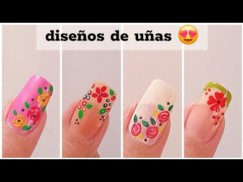 diseño de uñas cortas || uñas 2024 tendencias 🥀🤩 Diseño de uñas para manos ❤️💞