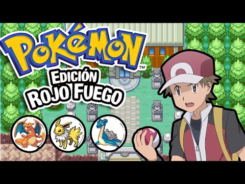 Pokémon Rojo Fuego, pero solo con el equipo de Red de Pokémon Origins