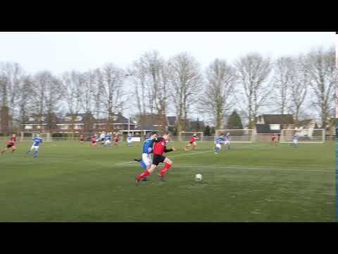 Thuis tegen RKHVV. Doelpunt Tijn 2