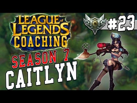 S7 LoL Coaching #23 - Caitlyn ADC (Silver 5)