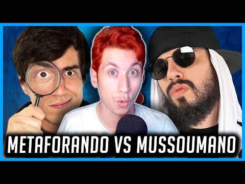 REACT Metaforando Vs. Mussoumano - Batalha de Youtubers