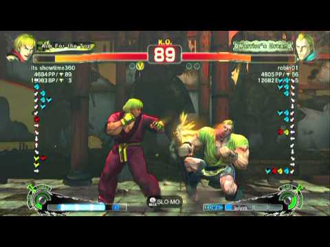 SSF4 AE: Its showtime360(Ken) vs robin01(Abel) - HD 720p