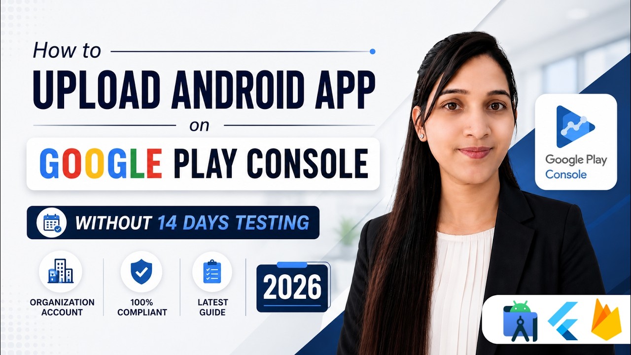 How to Upload Android App on Google Play Console Without 14 Days Testing | Organization Account 2026