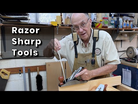 Razor Sharp Chisels & Plane Irons – Easy Sharpening Method for Woodworkers