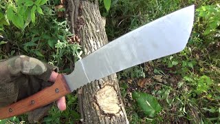 Ba-Kor Big Chopping Blade, (Hatchet Cleaver Parang Machete) "Knife" Review ($24 on Temu Right Now!)