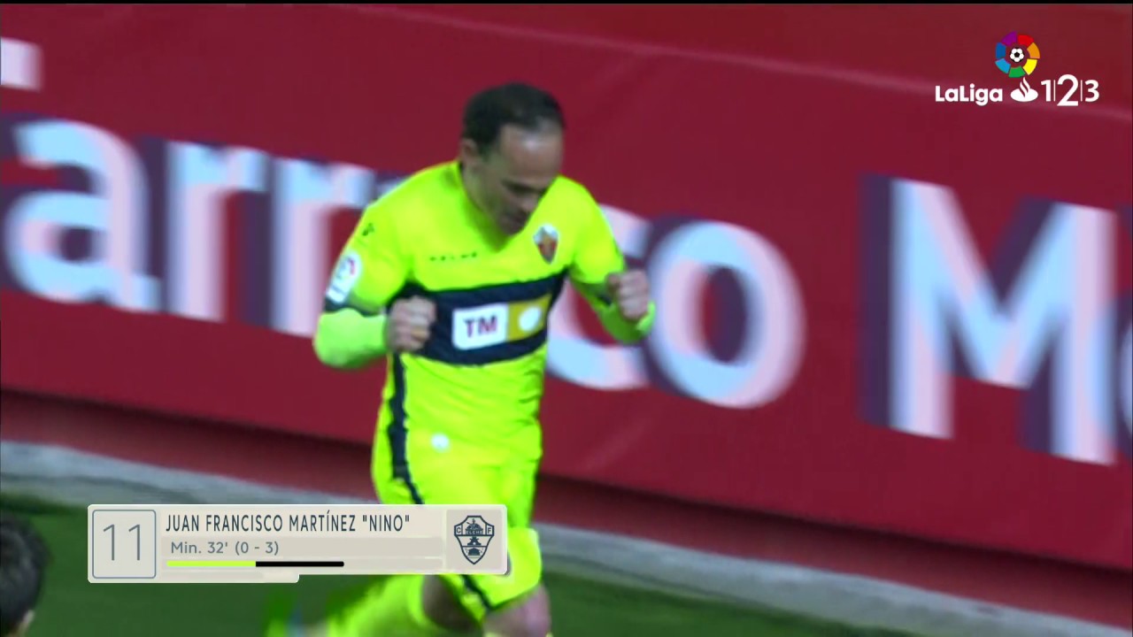 Nàstic 1 vs Elche 3 - 17/03/2017