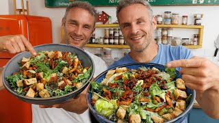 OUR NUMBER 1 SALAD RECIPE AFTER 20 YEARS OF BUSINESS | KALE CAESAR SALAD