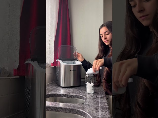 Vidéo teaser pour Rotel 9903CH2 Ice Cube Maker Review mit Mayara | 6 bis 12 Min, 2 Eisgroessen