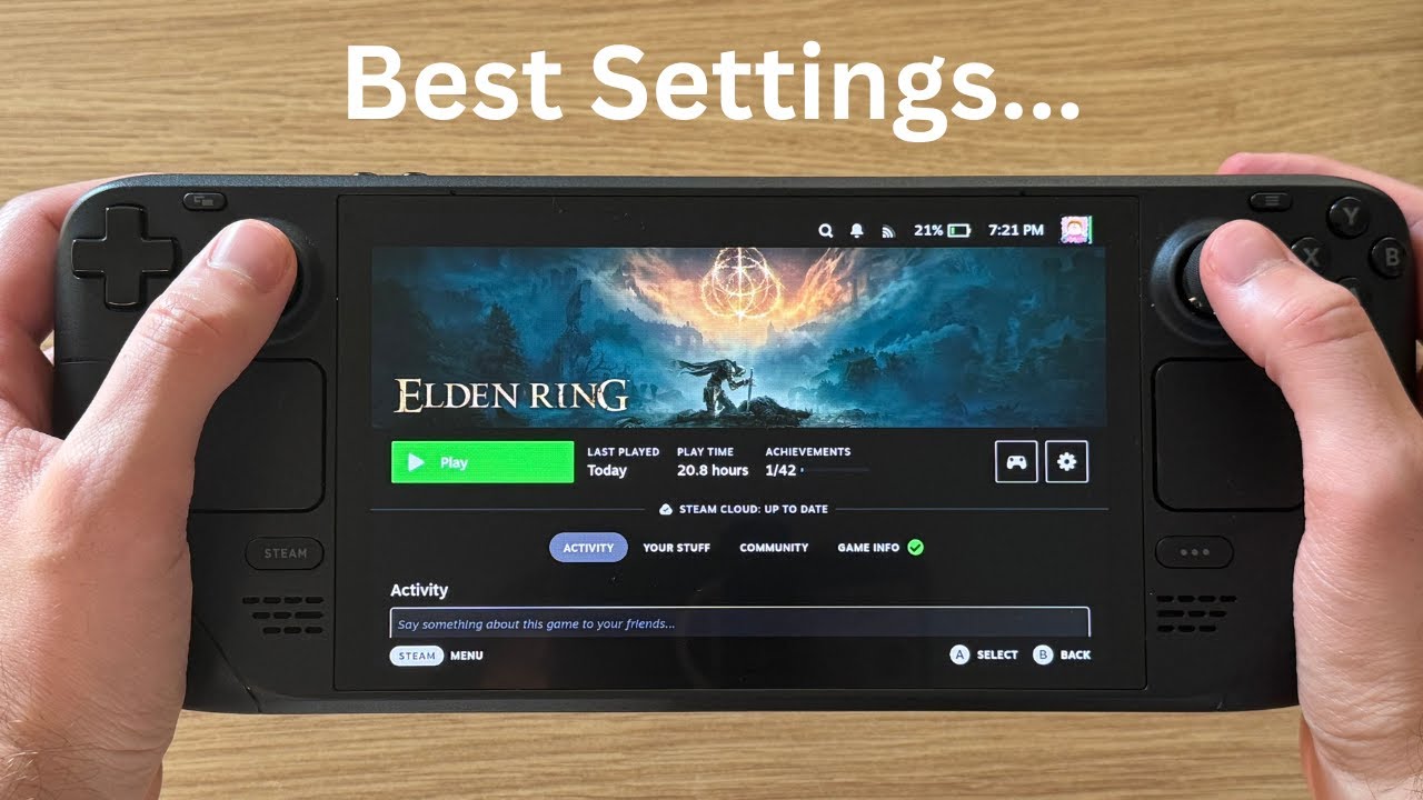 Elden Ring Steam Deck OLED Settings –  Best Performance & FPS