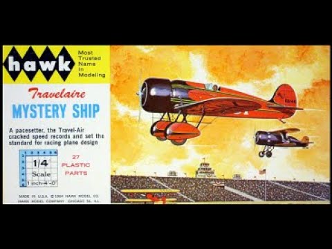 Max's Models air races 5:  The Travel Air model R Mystery ship