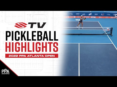 Catherine Parenteau's Sweet Backhand Pickleball Highlight - 2022 PPA Atlanta Open Women's Single