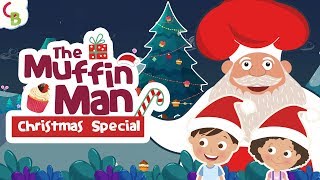 The Muffin Man - Christmas Party Songs for Kids | Cuddle Berries Christmas Themed Nursery Rhymes