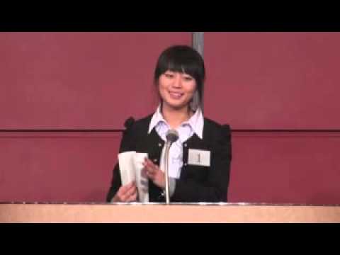 留学生日本語スピーチコンテストin愛媛2012　（鄭 琳・日本語による「発見」の旅）