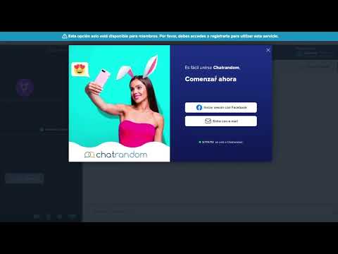 ChatRad / ChatRandom - Breve análisis de su funcionamiento | Alternativa a ChatRoulette