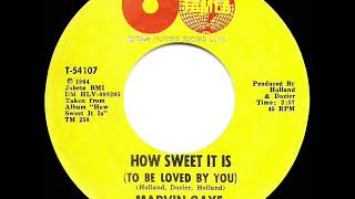 1965 HITS ARCHIVE: How Sweet It Is (To Be Loved By You) - Marvin Gaye