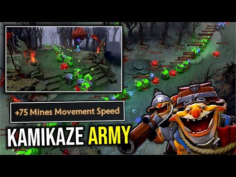 Dota 2 Techies - Bomb Army - Trap is set