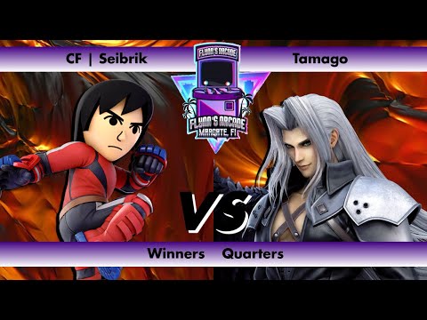 Flynn's Arcade 087 Winners Quarters - CF | Seibrik (Mii Brawler) VS Tamago (Sephiroth) SSBU Tourney