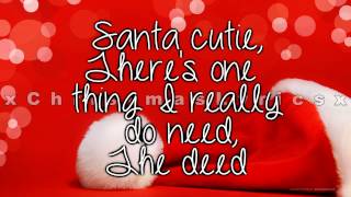 Glee Cast - Santa Baby Lyrics