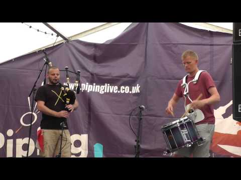 Piping Live 2015 - Jake Jørgensen & Chris Armstrong Part 1/5 (2nd part of Little Cascade Medley)