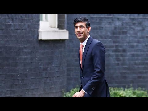 英國首相在內閣改組中任命蘇納克（Rishi Sunak）為財長。 (British PM appoints Rishi Sunak as finance minister amid cabinet shakeup)