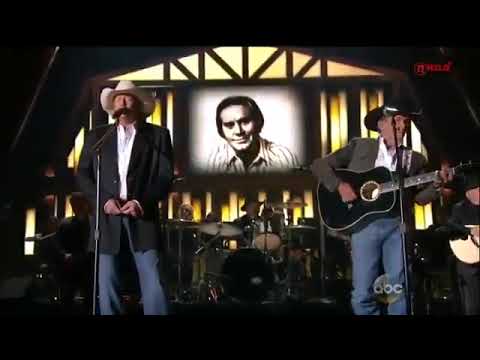 George Strait and Alan Jackson   He Stopped Loving Her Today George Jones Tribute