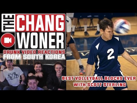 Drunk Video Reactions to 'Best Volleyball Blocks Ever with Scott Sterling'