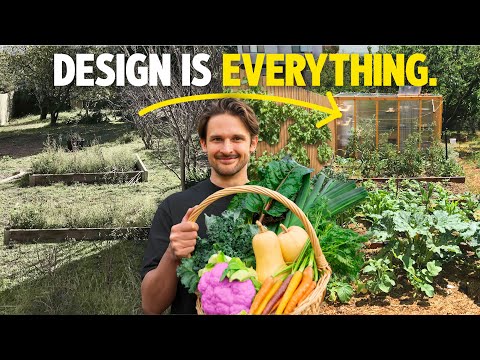 Design a Low Effort Food Garden that ACTUALLY Feeds You (Complete Guide)