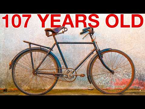 Restoring a 1919 Vintage bike! WW1 era rebuild.