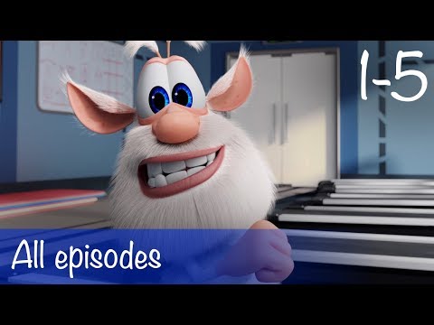 Booba - All Episodes Compilation (1-5) + Bonus - Cartoon for kids