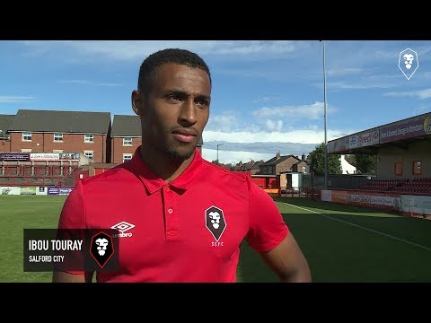 Altrincham 1-2 Salford City - Ibou Touray post match interview