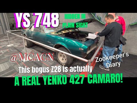 FOUND! Real 427 1967 Camaro Yenko SYC Dick Harrell conversion w paperwork! #mcacn #camaro bogus Z28s