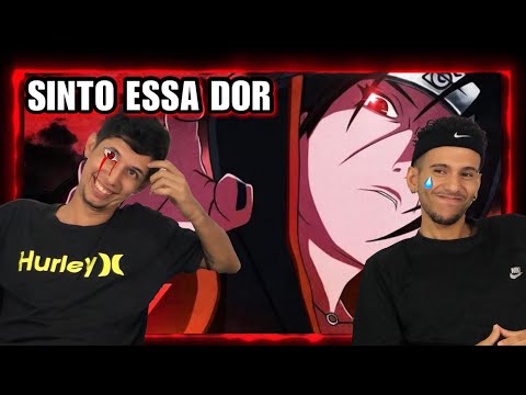 REACT - RAP DO ITACHI (Naruto) - ESSA DOR QUE CAUSEI… | NERD HITS | 7 MINUTOZ