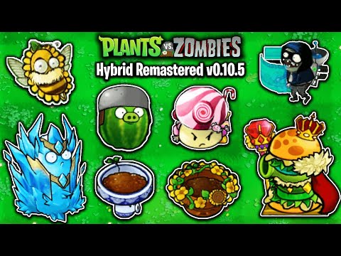 Plants vs Zombies Hybrid Remake 0.10.5 Update | New Challenge Levels, Puzzles & More | Download