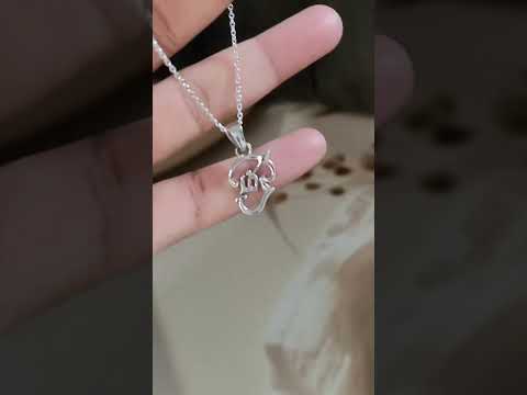 925 Silver Tamil Om Pendant