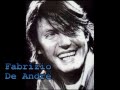 La canzone dell'amore perduto (Fabrizio De ...