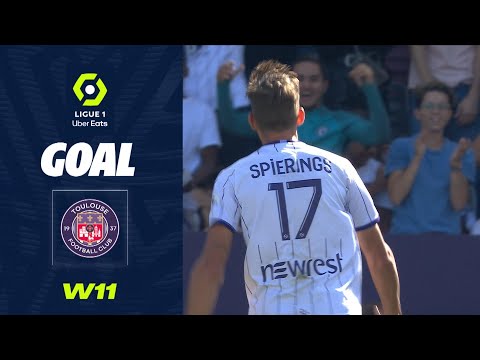 Goal Stijn SPIERINGS (67' - TFC) TOULOUSE FC - ANGERS SCO (3-2) 22/23