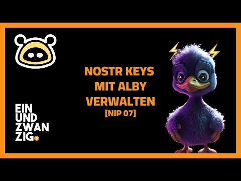 Alby Konto einrichten & mit Nostr verbinden video thumbnail