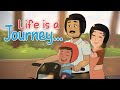 Life : A Journey | Zindagi Ek Safarnama | Beautiful Indian Animation | 2D Animation | Animated Film