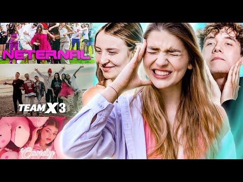 REAKCJA NA NOWE PIOSENKI CZŁONKÓW TEAM X