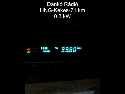 OIRT and CCIR FM bandscan in Northeast Hungary (with 110 kHz IF filter tuner)