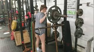 Sara Band Squat to Pins