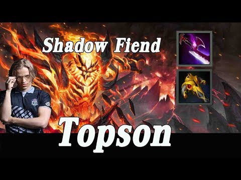 Topson Shadow Fiend [Nevermore] Basic Gameplay Dota 2 Pro