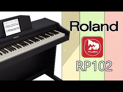 Видеообзор цифрового пианино Roland RP102 на русском языке