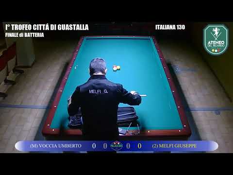 Voccia Umberto VS Melfi Giuseppe - I° Trofeo Città di Guastalla